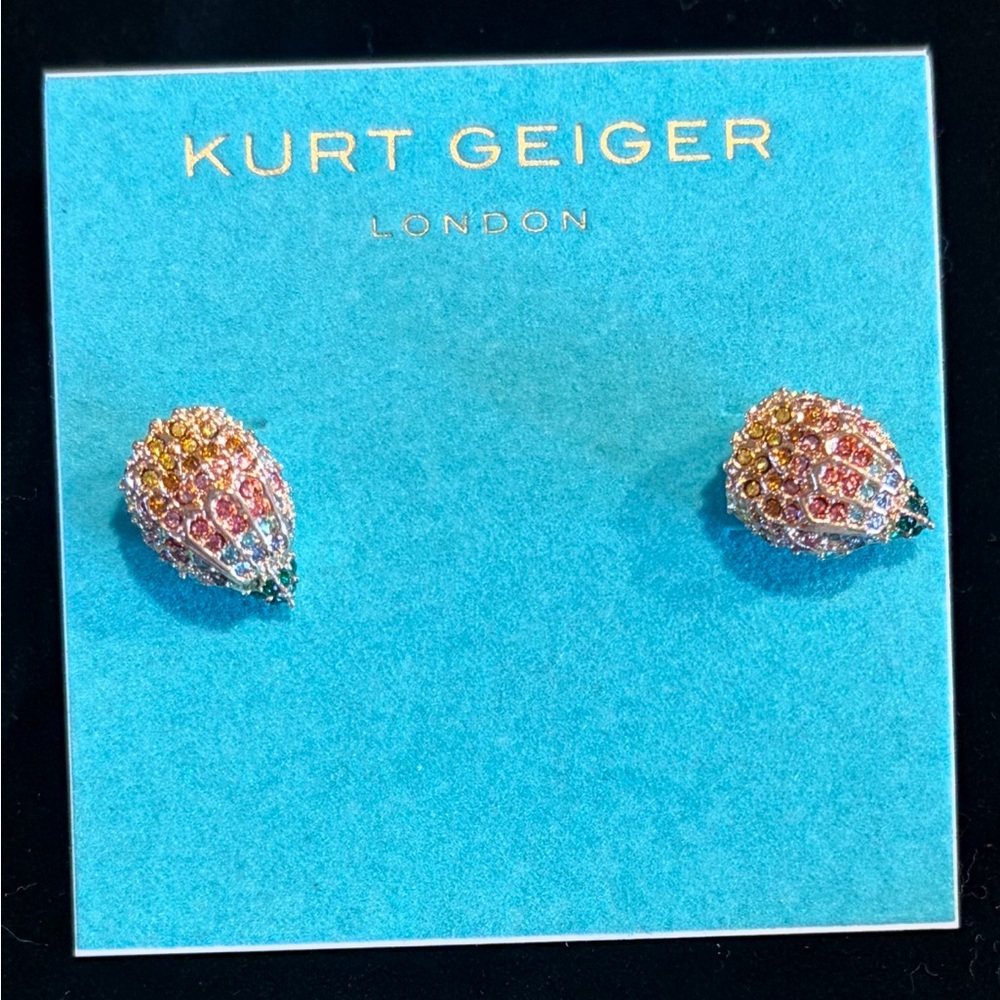 Kurt Geiger Rainbow Small Eagle Stud Earrings – NWT